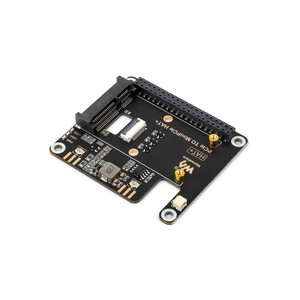 라즈베리 파이 5 용 PCIe to MiniPCIe 어댑터, 호환되는 MiniPCIe 무선 NIC, <span class=keywords><strong>USB</strong></span> BLE 연결 지원, 드라이버 없음 - Product Image 1