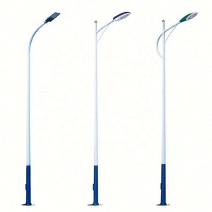 Farola Solar LED Ecológica de Alta Calidad, de 6 Metros, con Brazo Simple o Doble, de Aluminio, con Batería de 5 Años de Duración - Product Image 1