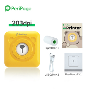 <span class=keywords><strong>Mini</strong></span> imprimante photo portative Imprimante photo thermique sans fil Péripage <span class=keywords><strong>A6</strong></span> 203dpi Imprimante thermique préférée des clients 58mm 2" - Product Image 3