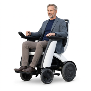 Emballage personnalisé pour fauteuil roulant électrique, boîte cadeau disponible, moteur 600W, système audio 3D, éclairage de voiture, démontage en 5 secondes, service OEM - Product Image 1
