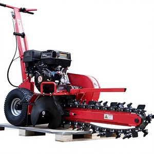 Machine à creuser des tranchées industrielle mini-chaîne, machine à creuser des tranchées agricoles, machine à ameublir le sol – Approvisionnement direct usine - Product Image 1