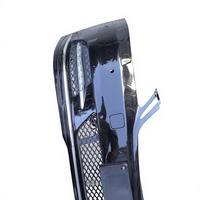 Grille de pare-chocs avant chromée d'occasion avec contour de phare antibrouillard en maille pour Mercedes-Benz Classe S W221