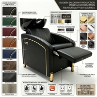 Chaise de barbier pliable légère et durable, inclinable, réglable en hauteur, avec pompe hydraulique et rotation à 360 degrés, pour salon de beauté et barbier