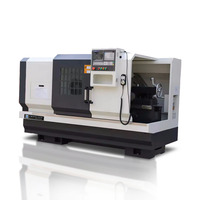 Tour numérique horizontal à broche unique CNC de type banc plat CK6150 avec commande numérique, capacité de travail moyenne