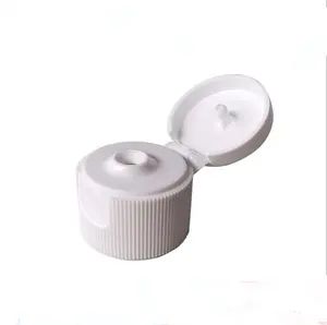 In stock white flip top cap 28mm