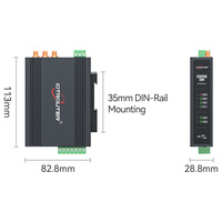 Serveur de port série industriel RS232/RS485, passerelle Ethernet RS485 5G, module d'interconversion Modbus TCP, modules de communication DTU