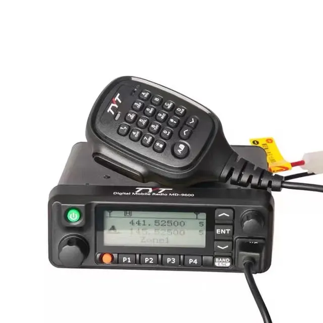 TYT MD-9600 AES128 AES256 Encryption DMR Mobile Radio with 3000 Channels in Vehicle Radio 50W