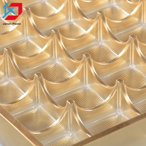 ถาดพลาสติกใสแบบใช้แล้วทิ้งสำหรับบรรจุภัณฑ์ช็อคโกแลตและซูชิแบบสั่งทำพิเศษสำหรับขายส่ง - Product Image 5