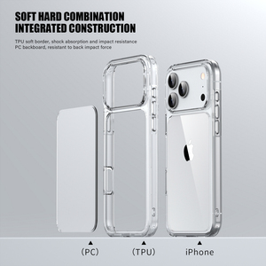Cover Trasparente Anti-Ingiallimento Antiurto per <span class=keywords><strong>iPhone</strong></span> 17 Pro Max, 17 Air, 17 Pro, 17E (2026) - Product Image 3