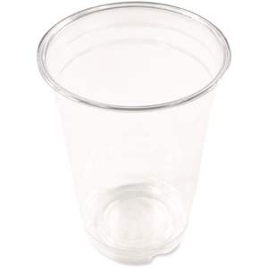 Boardwalk 14 Oz. Vasos Desechables de Plástico PET Transparentes para Bebidas Frías, Vodka, Agua Mineral - 50 Unidades por Paquete - Product Image 3
