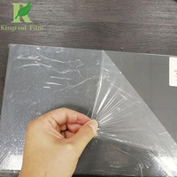 Film protecteur auto-adhésif anti-rayures en PE transparent pour plexiglas