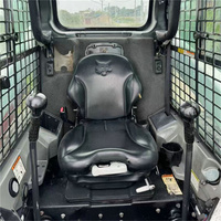 Mini-chargeuse sur pneus d'occasion S630, 1040 kg, moteur Kubota, faible nombre d'heures de travail, chargeuse compacte sur roues, garantie 1 an