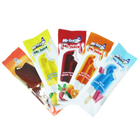Film plastique imprimé personnalisé de qualité alimentaire pour snack Bopp Crème glacée en mylar Popsicle Rouleaux de film d'emballage en plastique pour crème glacée