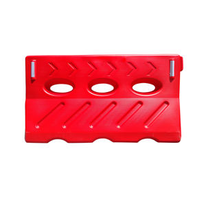 Barril de tráfico de barricada de agua HDPE de 800 mm para seguridad vial y control de multitudes utilizado para barreras de tráfico de barricadas - Product Image 1