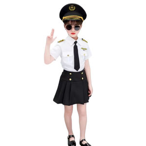 Halloween Cosplay enfants déguisement Costumes enfant semblant jouer ensembles enfants pilote jeu <span class=keywords><strong>de</strong></span> rôle Costume vêtements - Product Image 4