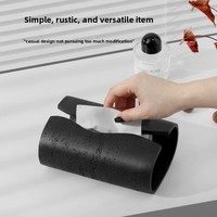 Boîte à mouchoirs de style minimaliste moderne pour salon, boîte à papier pour la maison et l'hôtel, boîte à cigarettes, modèle cadeau, décorations et ornements