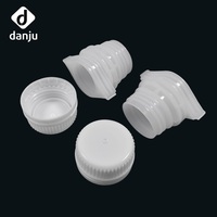 Bouchon à vis anti-fuite de haute qualité avec bec verseur 26 mm en plastique pour emballage de boissons, gelées, sauces et liquides