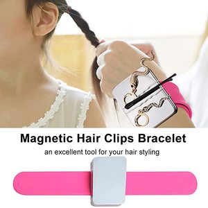 Cuscinetto Magnetico da Polso per Cucito con Cinturino in Silicone, Braccialetto Portaoggetti per Parrucchieri, Gioielli, Fermagli per Capelli e Utensili da Cucito - Product Image 4