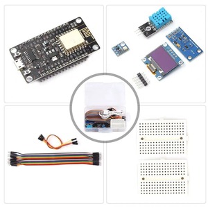 12V ESP8266 Weather Station <b>DIY</b> <b>Kit</b>: Measure Temp, Humidity & Environmental Pressure - Product Image 3