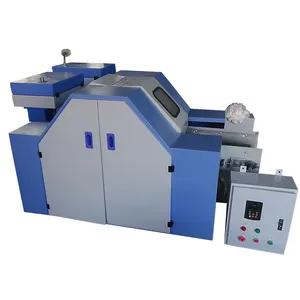 Mini Laboratory Carding Machine Produce A Continuous Web Or Sliver Suitable 2 Rollers Feeding