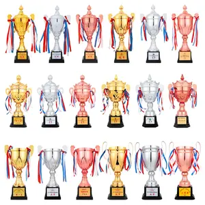 Wholesale Custom Creative Metal Trophy Award For Football And Basketball For Sports Meetings Souvenirs Medal With Engraving