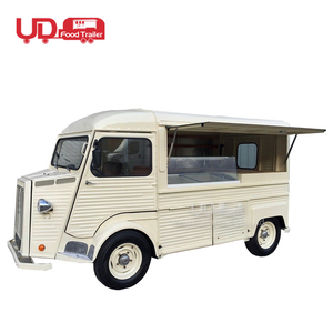 Chariot de vente de nourriture populaire chariot de crème glacée pour Hot-Dog Vintage <span class=keywords><strong>HY</strong></span> <span class=keywords><strong>Food</strong></span> Van camion de café Mobile camion de nourriture électrique - Product Image 3