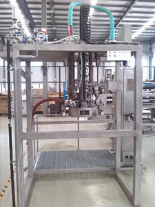 Machine de remplissage aseptique semi-automatique électrique à grande <span class=keywords><strong>échelle</strong></span>, contrôlée par PLC, haute précision, pour grands sacs de boissons, jus et lait en plastique - Product Image 3