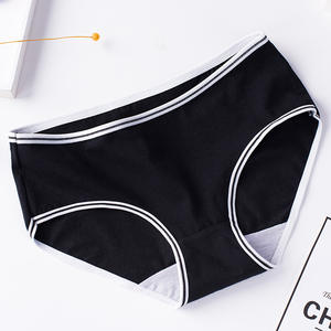 <span class=keywords><strong>Culotte</strong></span> de Sport Taille Mi-Haute Femme Série Noire, Coton Respirant, Style Quotidien, Motif Uni - Product Image 6