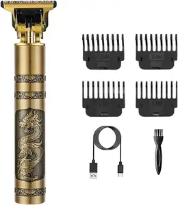 Vintage Dragon T9 T-Blade Aparadores De Cabelo Cortadores De Barbeadores Elétricos Clippers Máquina De Corte Profissional Trimmer Shaver Para Homens Nós