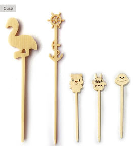 Agitadores de Cócteles de Bambú Desechables Personalizados OEM para Bar, Varillas Mezcladoras de Bebidas - Product Image 5