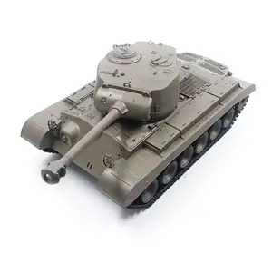 ZIGO TECH-tanque a control remoto, panzer a escala 1:16, modelo airsoft rc, tanque largo del ejército heng