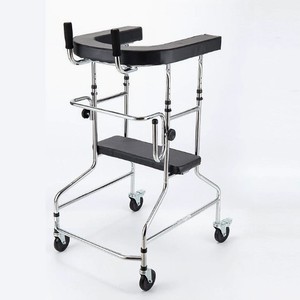 Jiaxin <b>Walker</b> <b>Rollator</b> U-Shaped Four Wheels With Brake Seat For Elderly Stroke Rehabilitation Assistance - Product Image 5