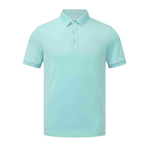 Promotional Polo Shirt Cotton <b>Blend</b> Short Sleeve Breathable Summer Uniform Loose Fit Customizable With Logo Lettering Design - Product Image 5