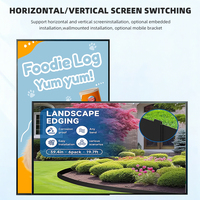 Pantalla LCD de Señalización de 32 y 43 Pulgadas para Montaje en Pared, para Comercios Minoristas y Franquicias |   Reproductor de Publicidad Android 4K UHD con CMS en la Nube Gratuito