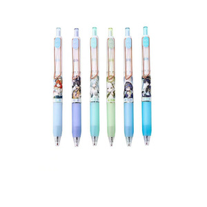 Bolígrafo de Gel con Personaje de Anime, 0.5mm, Cuerpo de Plástico, para Oficina y Escuela - Product Image 5