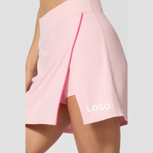Nueva Falda de Golf para Mujer con Shorts Integrados, Transpirable y Absorbente de Humedad, Logotipo Frontal, Ropa Deportiva de Alta Calidad - Product Image 1