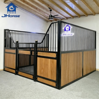 Écuries métalliques autoportantes robustes JHorse pour l'hébergement privé des chevaux