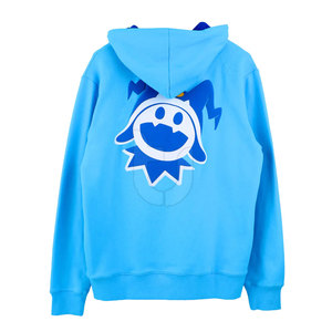 Sudadera con capucha térmica de invierno informal para hombre más vendida 100% algodón con estampado de hojaldre Venta directa de fábrica Precio barato Teñido liso - Product Image 2