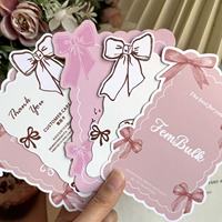 Tarjetas de Agradecimiento Resistentes a los Arañazos con Impresión de Logotipo Personalizado de Alta Calidad, Tarjeta de Invitación y Felicitación Duradera para Pequeñas Empresas