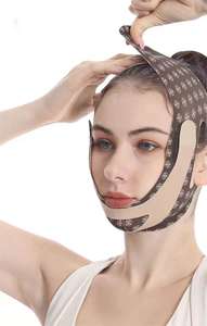 Top classement post-chirurgie ceinture faciale réutilisable mince levage V ligne visage Shaper mentonnière masque visage minceur pansement - Product Image 3