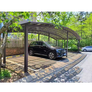 Outdoor rooftop car shelter, aluminum alloy PC board car <b>canopy</b> polycarbonate car <b>roof</b> <b>canopy</b> Rainproof car awning sun shade - Product Image 6