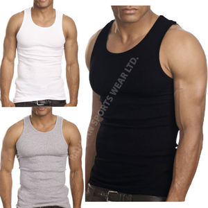 Débardeur de compression pour hommes de haute qualité de couleurs multiples pour les sports et l'entraînement Gilet de gymnastique sans manches à séchage rapide - Product Image 3