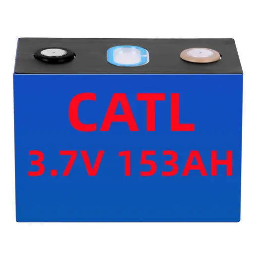 新着CATLリチウムイオンバッテリー3.7V150ah 153ah 156ahプリズムNMCバッテリーセル (バスバーとナット付き)
