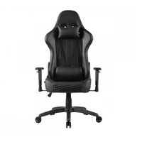 Nouvelle chaise de jeu en cuir OEM, mousse haute densité, accoudoirs 2D, base en métal, support lombaire, hauteur réglable, Cadeira Gamer