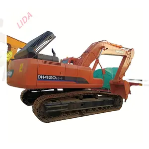 大型矿山机械斗山DH420-7二手挖掘机42吨挖掘机DH420履带式挖掘机准备出售