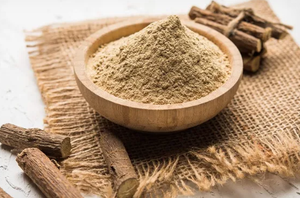 Ekstrak Akar Licorice Organik Bebas Gluten Non-GMO 10:1 Bubuk Ekstrak Herbal Pendukung Kesehatan Kemasan Vakum Makanan Sehat - Product Image 2