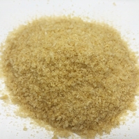 Haute viscosité thermofusible adhésif poudre industrie os gélatine Animal gelée colle technique gélatine pour Textile