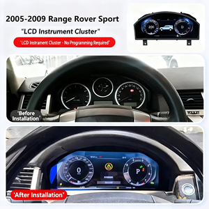 Per Range Rover <span class=keywords><strong>Sport</strong></span>/<span class=keywords><strong>Discovery</strong></span> 3 2005-2009 auto LCD cruscotto digitale Cluster Virtual Cockpit strumento tachimetro - Product Image 3