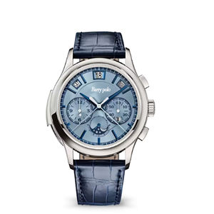 Orologio al quarzo 2025 da uomo cassa in lega quadrante in vetro secondo minuto a <span class=keywords><strong>mano</strong></span> decorazioni in fase lunare 40mm alla moda in pelle - Product Image 1