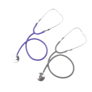 Stéthoscope à tête unique rose et bleu en alliage d'aluminium pour usage médical et pédagogique - Product Image 5